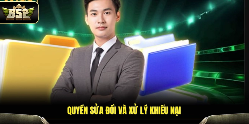 Thẩm quyền cập nhật quy định và tiếp nhận phản hồi