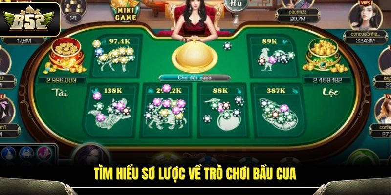 Khái quát chung về hình thức chơi bầu cua