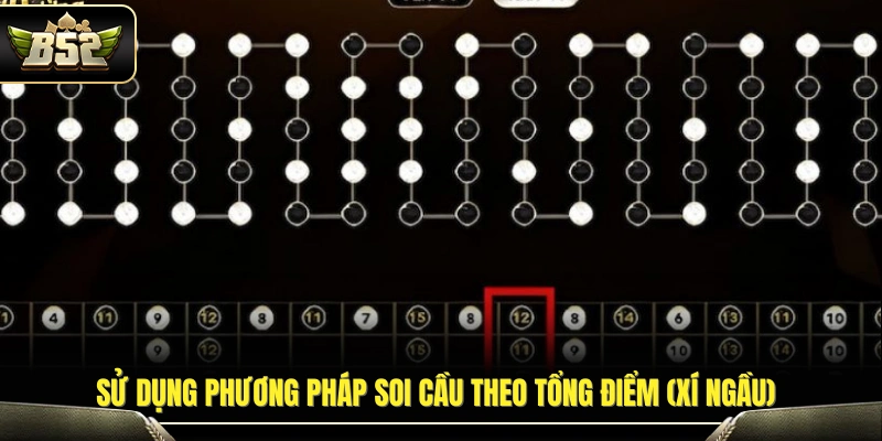 Cách phân tích cầu dựa trên tổng điểm xí ngầu